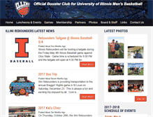 Tablet Screenshot of illinirebounders.com